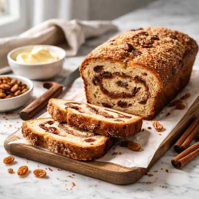 Image of Cinnamon Raisin Bread Yeast Free