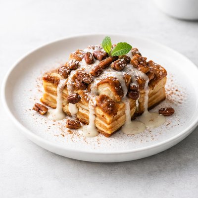 Image of Cinnamon Roll Bread Pudding