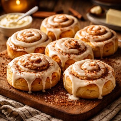 Image of Cinnamon Rolls Paula Deen