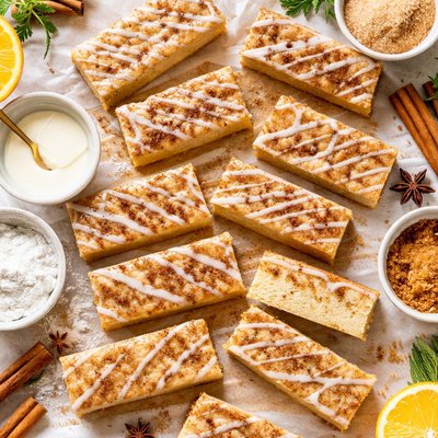 Image of Cinnamon Shortbread Bars