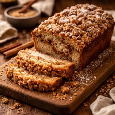 Image of Cinnamon Sour Cream Streusel Loaf