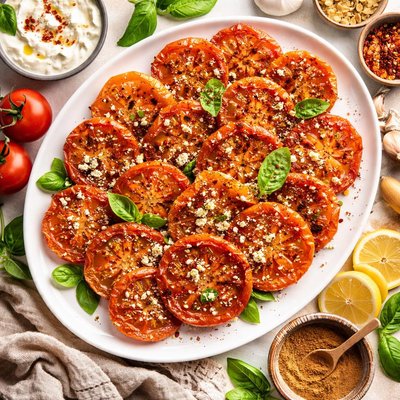Image of Cinnamon Spiced Fried Tomatoes