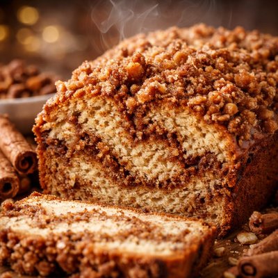 Image of Cinnamon Streusel Bread Gluten Free
