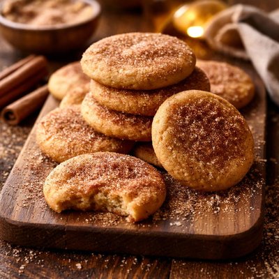 Image of Cinnamon Sugar Butter Cookies