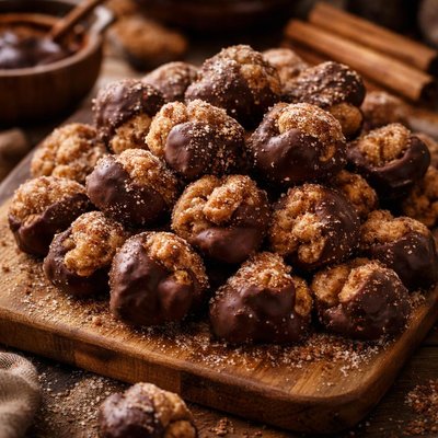 Image of Cinnamon Sugar Covered Puff Cereal Clusters Covered W Frozen Cho