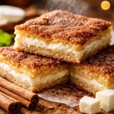 Image of Cinnamon Sugar Cream Cheese Bars