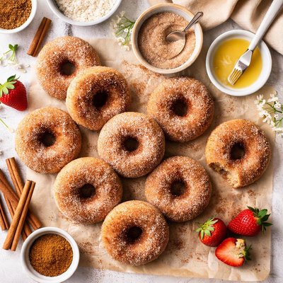 Image of Cinnamon Sugar Donuts