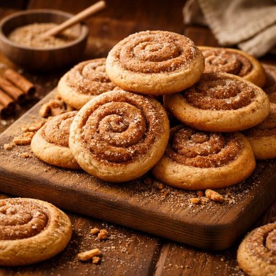Image of Cinnamon Sugar Pinwheel Cookies