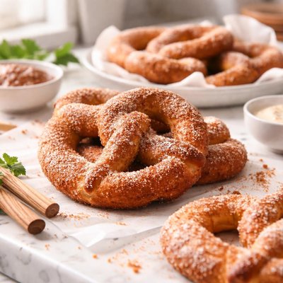 Image of Cinnamon Sugar Pretzels