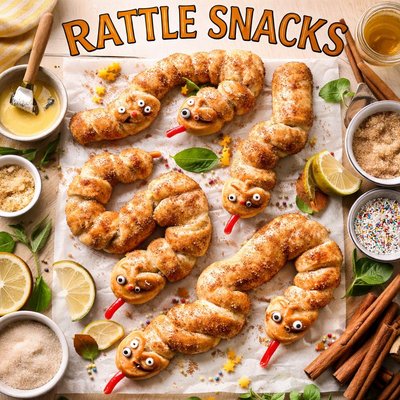 Image of Cinnamon Sugar Rattle Snakes I Mean Snacks