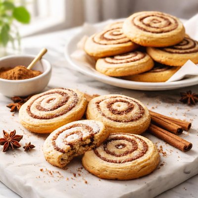 Image of Cinnamon Swirl Cookies