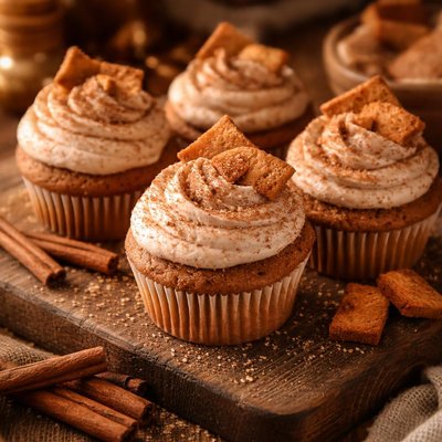 Image of Cinnamon Toast Cupcakes