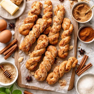 Image of Cinnamon Twist Cookies