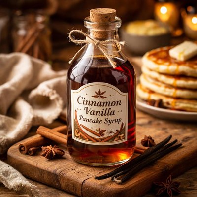 Image of Cinnamon Vanilla Pancake Syrup