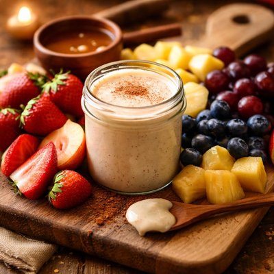 Image of Cinnamon Vanilla Sauce for Fresh Fruit