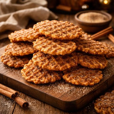 Image of Cinnamon Waffle Crisps