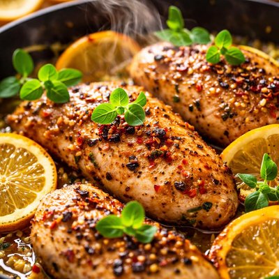 Image of Citrus Chicken with Oregano