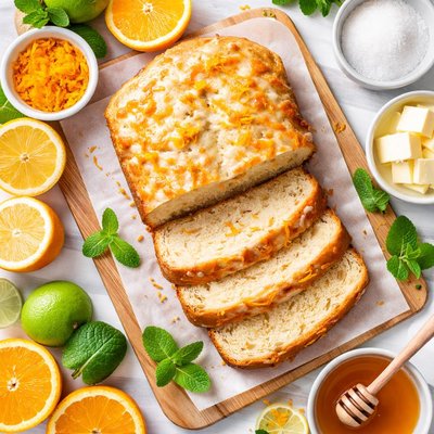 Image of Citrus Flavored Bread for Bread Machines