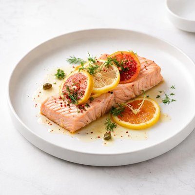 Image of Citrus Poached Salmon