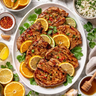 Image of Citrus Pork Chops Oamc