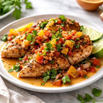 Image of Citrus Salsa Chicken Oamc Dump Chicken