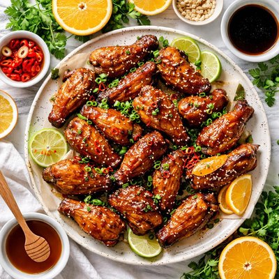 Image of Citrus Soy Chicken Wings
