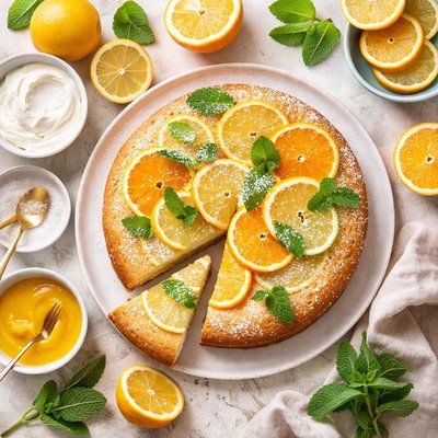 Image of Citrus Sponge Cake