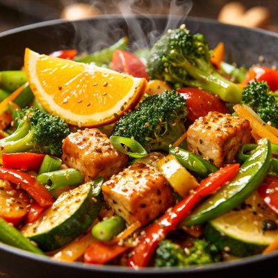 Image of Citrus Veggie Stir Fry