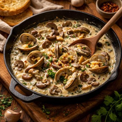 Image of Clam and Mushroom Sauce