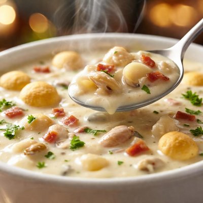 Image of Clam Chowder Like Skippers or Ivars
