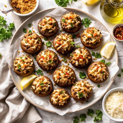 Image of Clam Stuffed Mushrooms