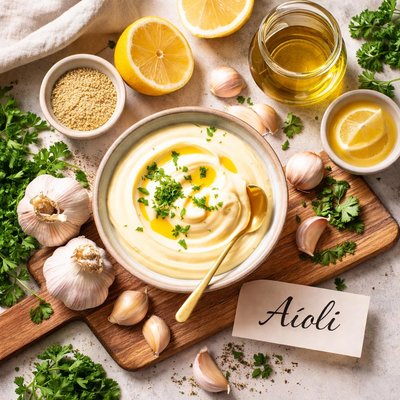 Image of Classic Aoli French Garlic Mayonnaise