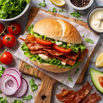 Image of Classic Bacon Bap