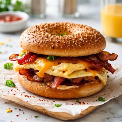 Image of Classic Bacon Egg and Cheese Sandwich