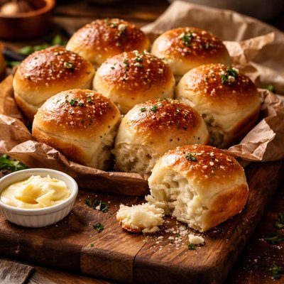Image of Classic Baked Dinner Rolls