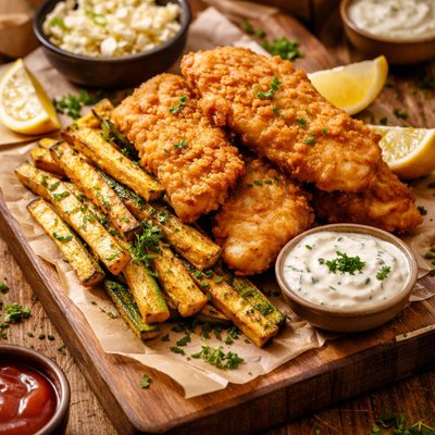 Image of Classic Battered Fish and Chips