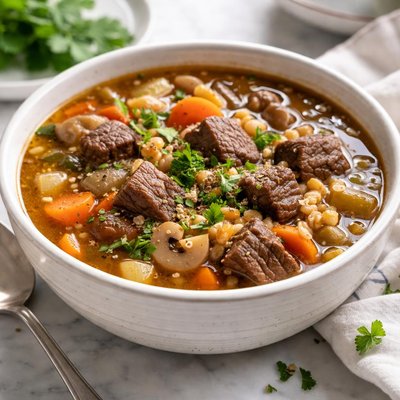 Image of Classic Beef Barley Soup