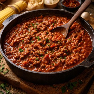 Image of Classic Beef Spaghetti Sauce