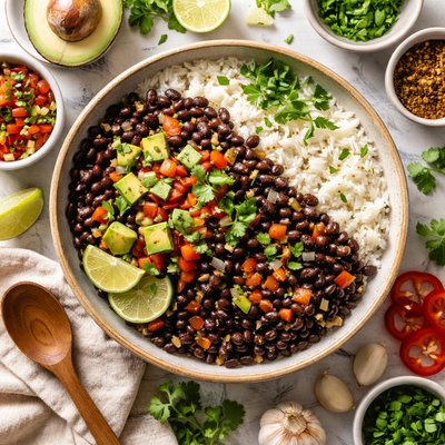 Image of Classic Black Beans and Rice
