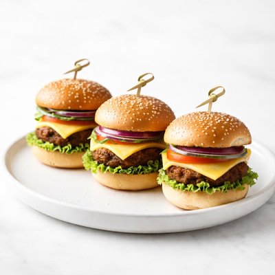 Image of Vegetarian Classic Burger Sliders