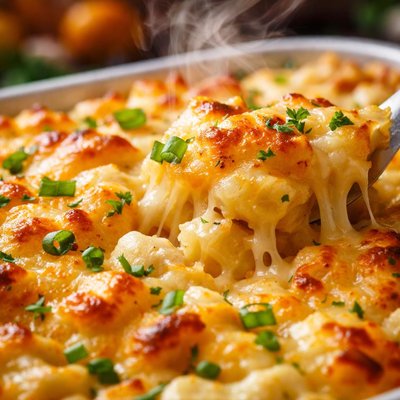 Image of Cazuela Clásica de Patatas con Queso Bajo en Carbohidratos