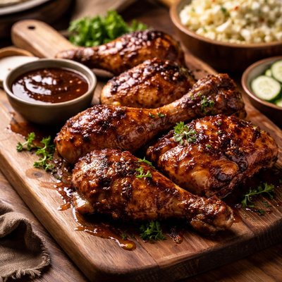 Image of Clásico BBQ de Pollo Saludable para el Corazón.