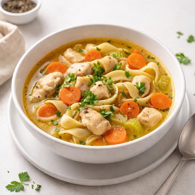 Image of Whole30 Classic Chicken Noodle Soup