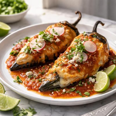 Image of Classic Chili Poblano Rellenos