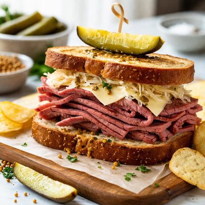 Image of Classic Corned Beef Sandwich