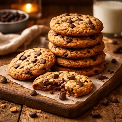 Image of Classic Crunchy Chocolate Chip Cookies