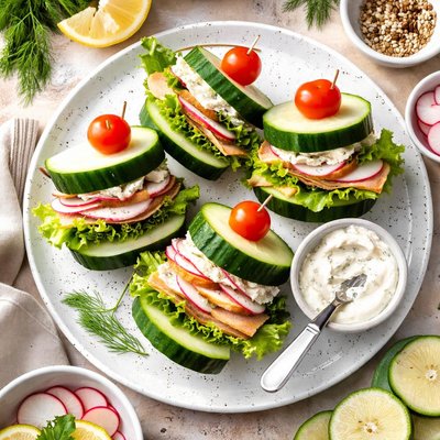 Image of Classic Cucumber Sandwich