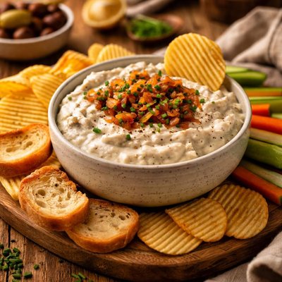 Image of Vegan Classic French Onion Dip