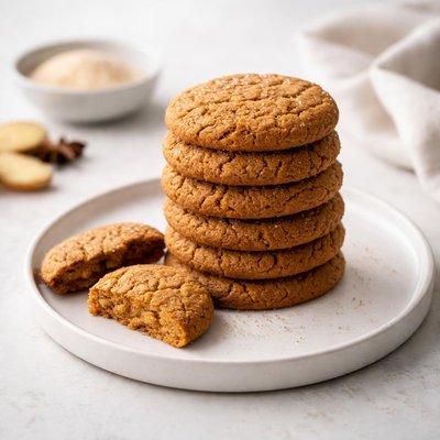 Image of Vegan Classic Ginger Cookies