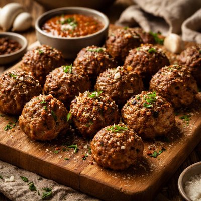 Image of Classic Ground Beef Meatballs
